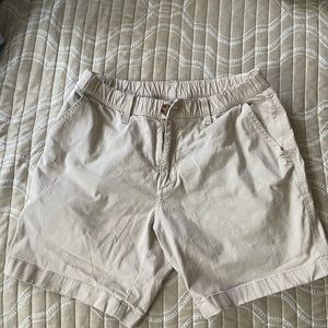 Khaki chubbies shorts